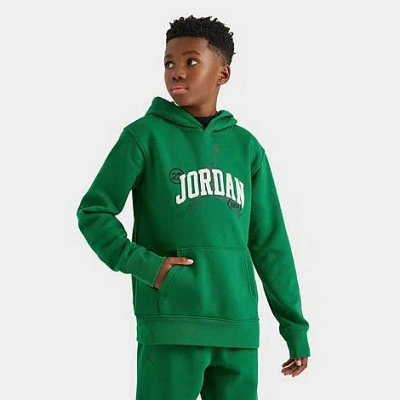 Nike Jordan Kids' Jumpman 1984 Pullover Hoodie In Pine Green