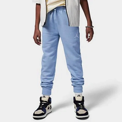 Nike Jordan Kids' Mj Essentials Jogger Pants In Blue Grey