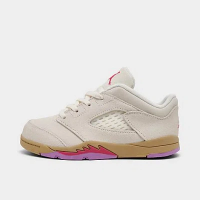 Nike Babies' Jordan Kids' Toddler Air Retro 5 Low Basketball Shoes