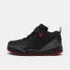 Nike Babies' Jordan Kids' Toddler Air 4rm Stretch Lace Casual Shoes In Black/varsity Red/anthracite