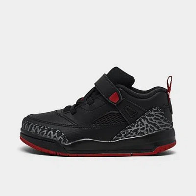 Nike Babies' Jordan Kids' Toddler Spizike Low Casual Shoes In Black/gym Red/cool Grey