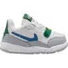 Nike Kids'  Jordan Legacy 312 Low Sneaker In White/blue/wolf Grey