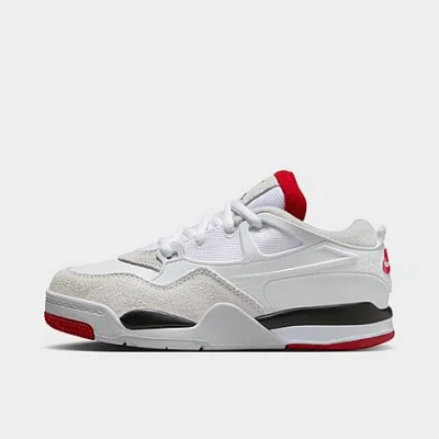Nike Jordan Little Kids' Air 4rm Casual Shoes In White/varsity Red/black