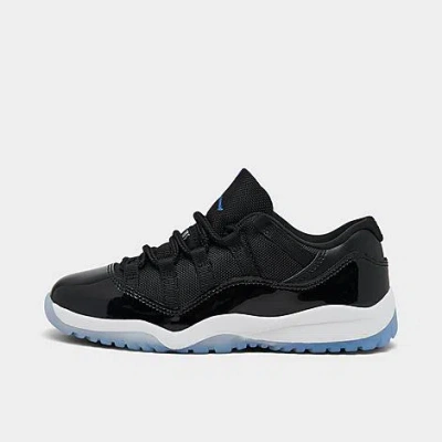 Nike Jordan Little Kids' Air Retro 11 Low Basketball Shoes In Black/white/varsity Royal