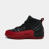Nike Jordan Little Kids' Air Retro 1 Basketball Shoes In Black/varsity Red