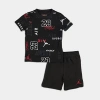 NIKE JORDAN LITTLE KIDS' ALLOVER PRINT T-SHIRT AND SHORTS SET