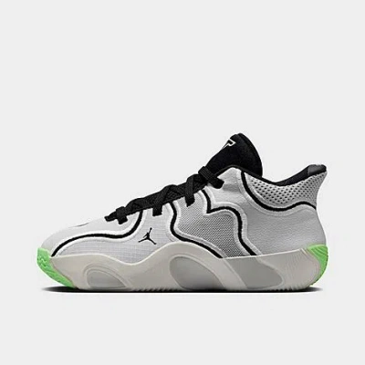 Nike Jordan Little Kids' Tatum 3 Basketball Shoes In Platinum Tint/black/particle Grey
