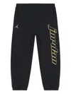 Nike Jordan Logo Track Pants In Black