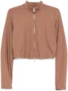 Nike Jordan Long-sleeve Top In Braun