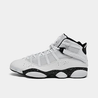 Nike Jordan Men's Air 6 Rings Basketball Shoes Size 13.0 Leather In Gray