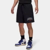 Nike Jordan Men's Brooklyn Fleece Graphic Shorts In Black/gym Red