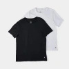 Nike Jordan Men's Flight Base T-shirt (2-pack) In Black/white