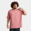 Nike Jordan Men's Flight Essentials Oversized T-shirt Size Large 100% Cotton In Pink
