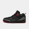 Nike Jordan Men's Spizike Low Casual Shoes In Black/gym Red/cool Grey