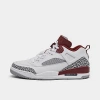 Nike Air Jordan Spizike Low Sneakers White / Team Red In White/anthracite/wolf Grey/cool Grey