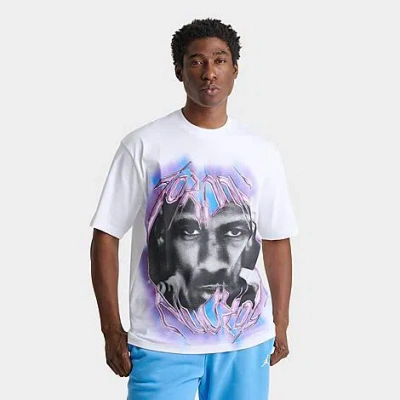 Nike Jordan Men's Sport 85 Dri-fit Graphic T-shirt In White/black