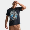 Nike Jordan Men's Sport Dri-fit Graphic T-shirt In Black/mint Foam