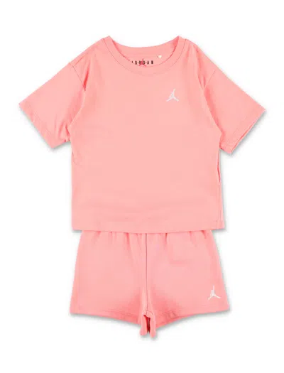 Nike Jordan Mini Essential Active Set For Girls In Pink