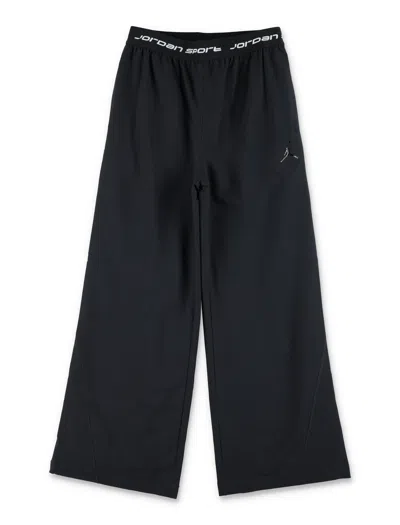 Nike Jordan Mini Performance Woven Sport Pants For Girls In Black