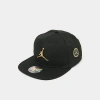 Nike Jordan See Me Shine Snapback Hat In Black/gold