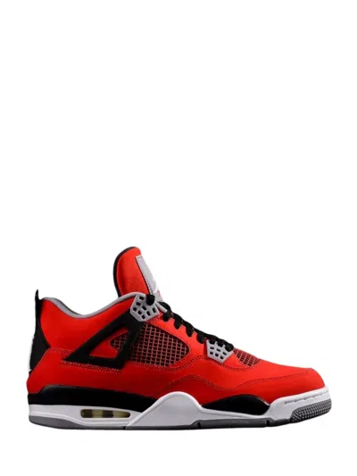 Nike Jordan Sneaker Air Jordan 4 Retro In Red