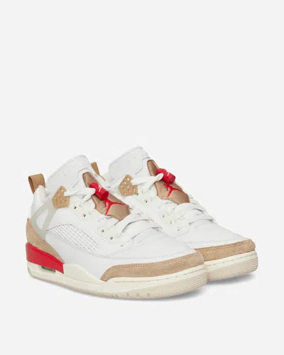 Nike Jordan Spizike Low Sneakers Desert Camo / Sail / Fire Red In White