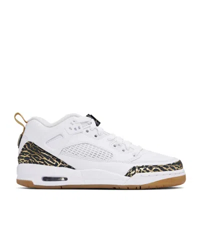 Nike Jordan Spizike Low Sneakers In White/black-metallic