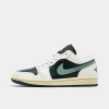 Nike Air Jordan 1 Low Anthracite/jade Smoke-sail Dc0774-001 Women's In Black