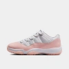Nike Jordan Women's Air Retro 11 Low Basketball Shoes In White/legend Pink