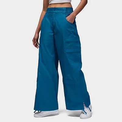 Nike Jordan Women's Chicago Cargo Pants In Industrial Blue
