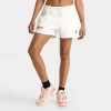Nike Jordan Women's Mvp Brooklyn Fleece Shorts In Sail/black