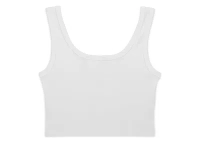 Pre-owned Nike Jordan X J Balvin Women's Tank In White