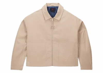 Pre-owned Nike Jordan X J Balvin Woven Jacket In Light Brown