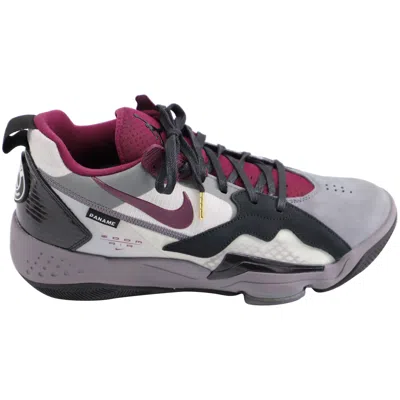 Nike Jordan X Paris Saint-germain Zoom '92 Bordeaux In Neutral Black & Grey Synthetic
