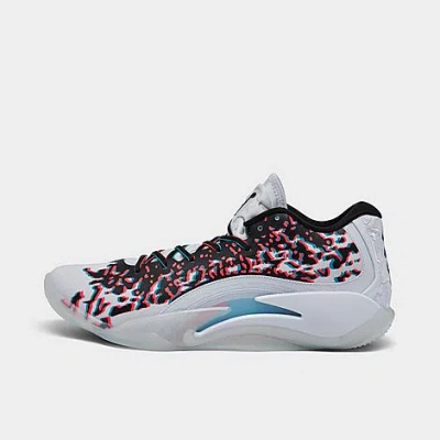 Nike Jordan Zion 3 Basketball Shoes Size 12.0 In Football Grey/black/flash Crimson