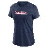 Nike Josã© Ramã­rez Cleveland Guardians Fuse  Women's Mlb T-shirt In Blue
