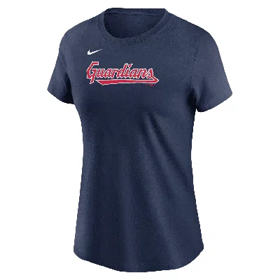 Nike Josã© Ramã­rez Cleveland Guardians Fuse  Women's Mlb T-shirt In Blue
