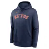 Nike Jose Altuve Houston Astros Club  Men's Mlb Pullover Hoodie In Blue