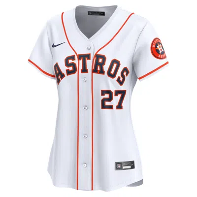 Nike Jose Altuve Houston Astros Womenâs  Women's Dri-fit Adv Mlb Limited Jersey In White