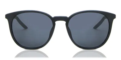 Nike Journey Dv2292 010 Men's Sunglasses Black Size 54 In White