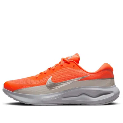 Nike Journey Run Premium 'hyper Crimson Wolf Grey Safety Orange Metallic Silver'