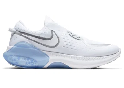 Pre-owned Nike Joyride Dual Run (women's) Sneakers In White/metallic Silver/aura In Multi