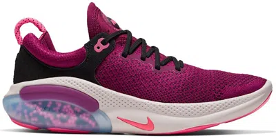 Pre-owned Nike Joyride Run Flyknit (women's) Sneakers In Raspberry Red/pink Blast/barely Rose