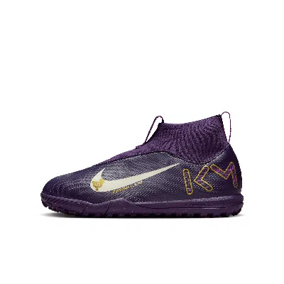 Nike Jr. Mercurial Superfly 10 Academy "kylian Mbappã©" Big Kids' Tf High-top Soccer Shoes