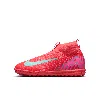 Nike Jr. Mercurial Superfly 10 Academy Little/big Kids' Ic High-top Soccer Shoes In Red