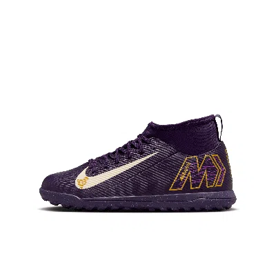 Nike Babies' Jr. Mercurial Superfly 10 Club "kylian Mbappã©" Big Kids' Tf High-top Soccer Shoes