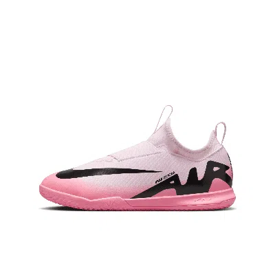 Nike Jr. Mercurial Vapor 15 Academy Little/big Kids' Ic Low-top Soccer Shoes In Pink