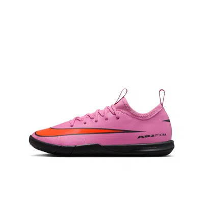 Nike Babies' Jr. Mercurial Vapor 16 Academy Little/big Kids' Indoor/court Low-top Soccer Shoes In Pink