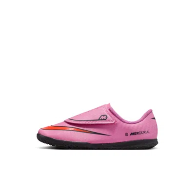 Nike Jr. Mercurial Vapor 16 Club Little Kids' Ic Low-top Soccer Shoes In Pink