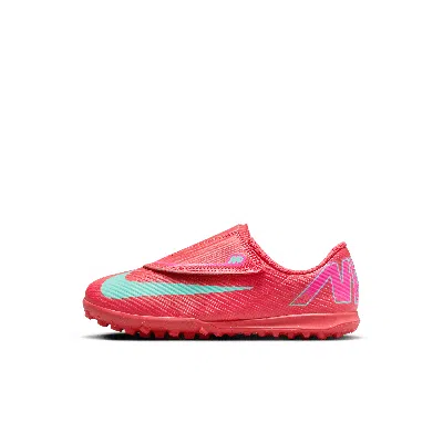 Nike Jr. Mercurial Vapor 16 Club Little Kids' Tf Low-top Soccer Shoes In Red